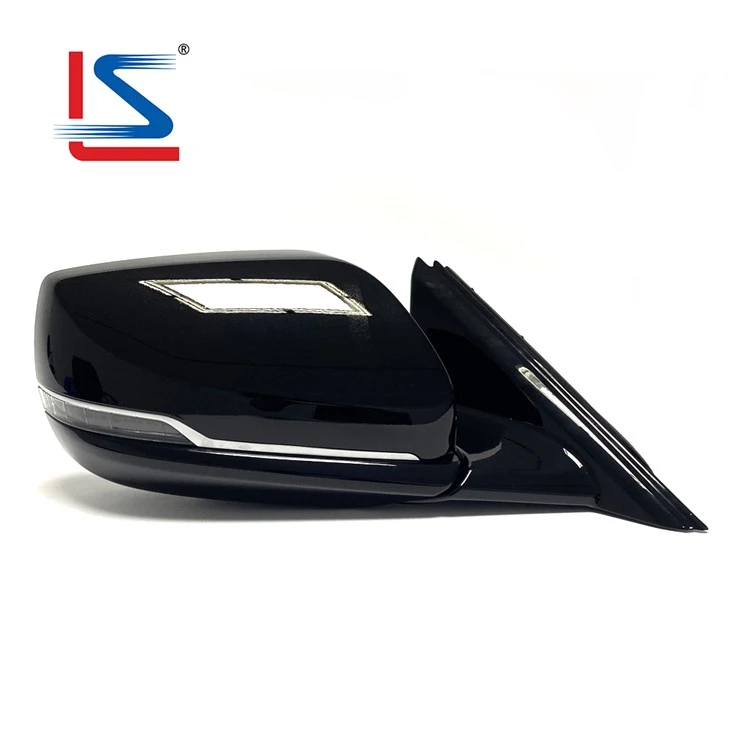 Auto Side glas pou Cadillac CT 5 2019 2020 dèyè View glas 9 liy elektrik vire lanp lanp lanp chalè pliye OEM 84698515